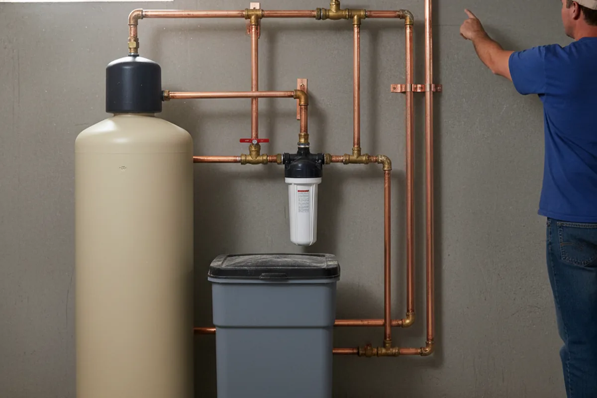 Whole-house water treatment system installed in Pepperell